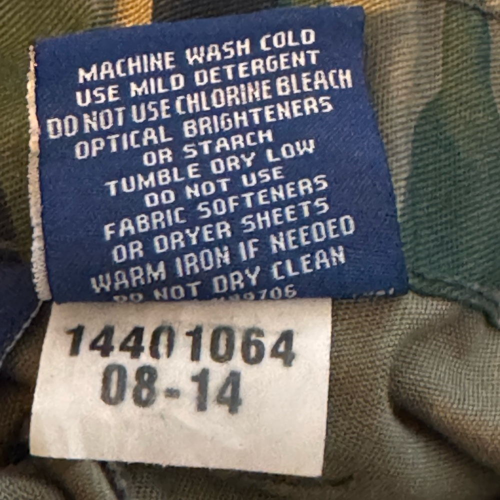US Army BDU Woodland Camo Trouser Combat Propper Pants Large - Picture 11 of 11